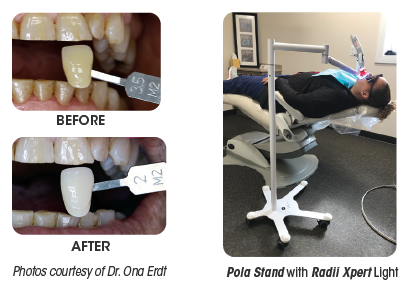 Pola Stand with Radii Xpert Light